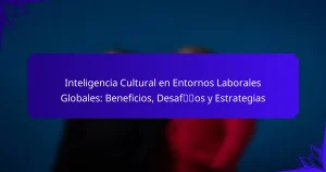 Inteligencia Cultural en Entornos Laborales Globales: Beneficios, Desafíos y Estrategias
